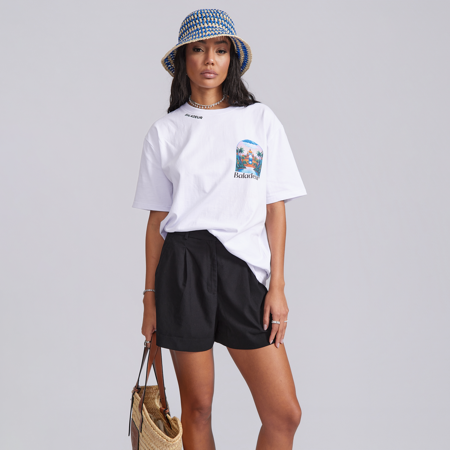 Baladeur Tropical Paradiso White T-shirt