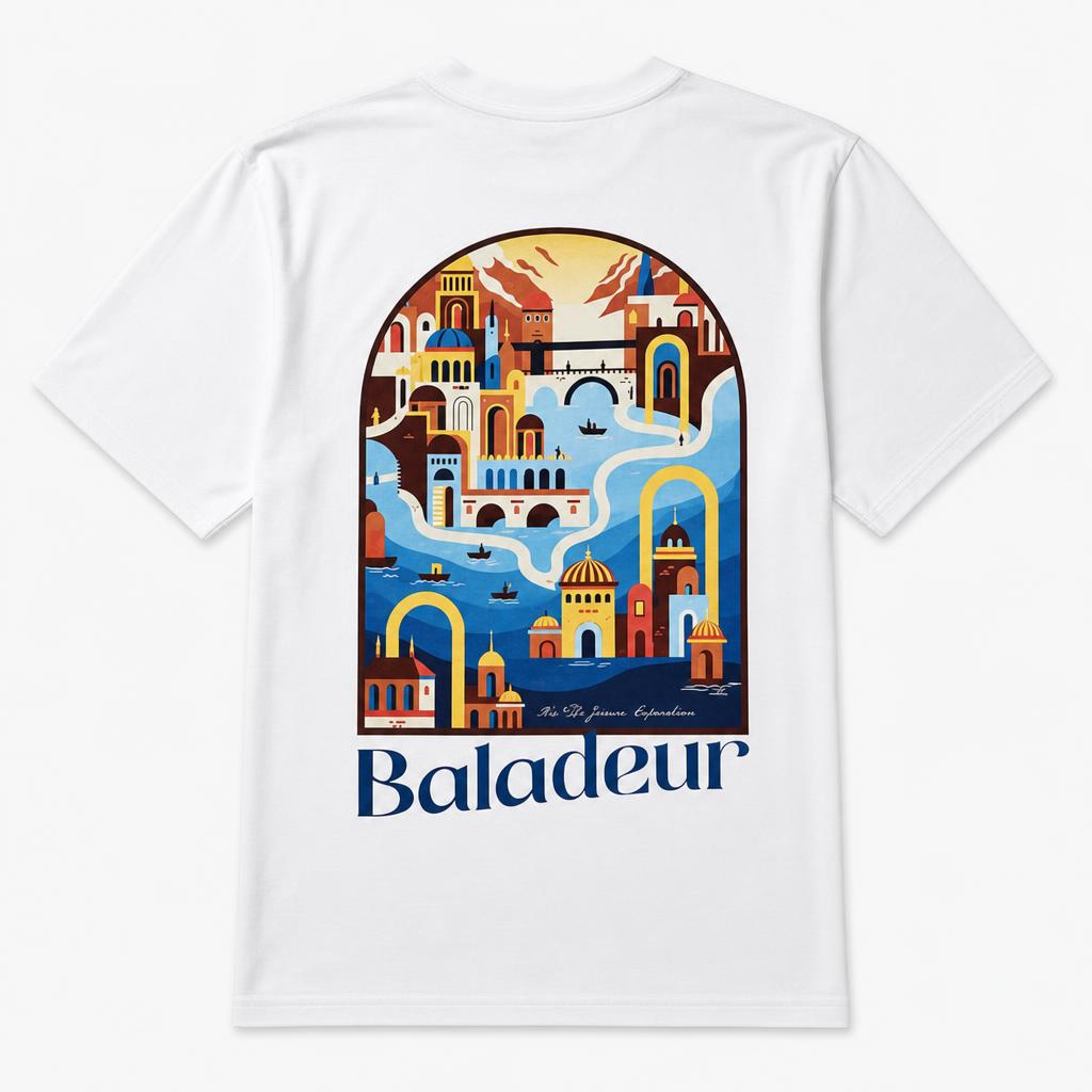 Baladeur Copacabana Graphic T‑Shirt – Rio de Janeiro Inspired Tee