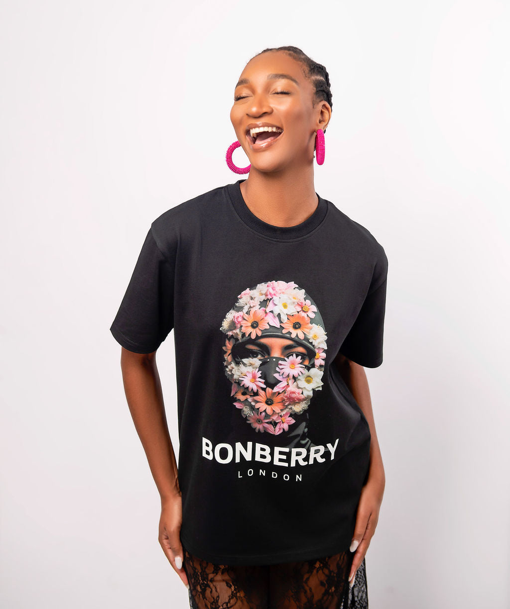 Flower Balaclava T-shirt