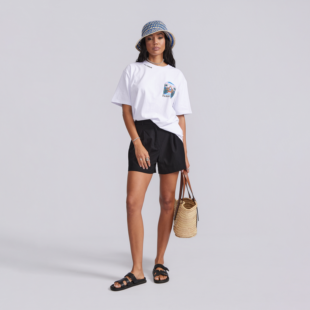 Baladeur Tropical Paradiso  White T-shirt