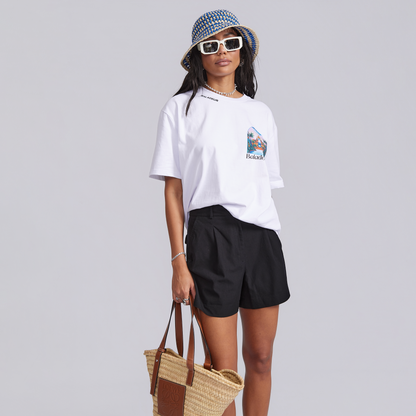 Baladeur Tropical Paradiso  White T-shirt