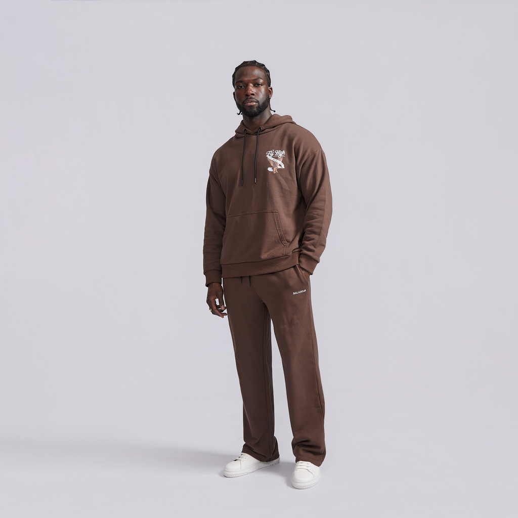 Monogram Graphic T-Shirt - Fly High Eagle Tracksuit pant