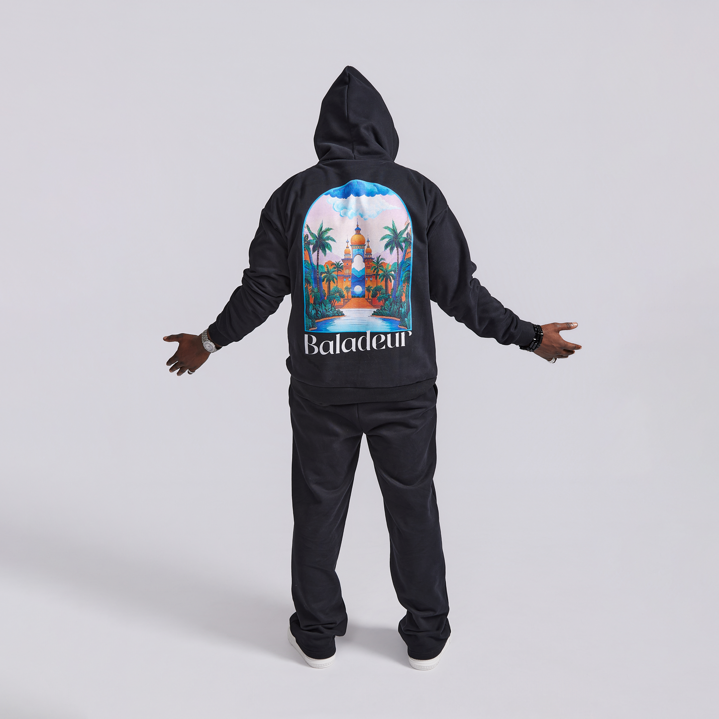 Baladeur Tracksuit Pant – Black Fleece jogger