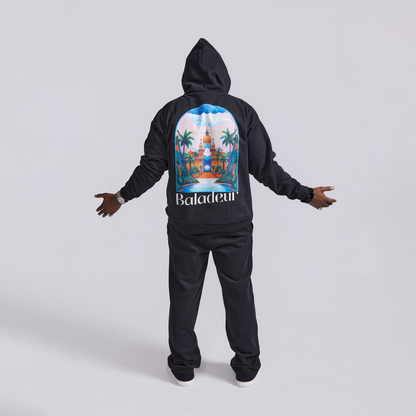 Baladeur Tracksuit Pant – Black Fleece jogger