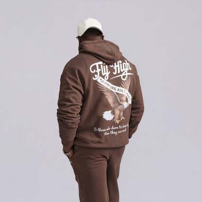 Monogram Graphic T-Shirt - Fly High Eagle Tracksuit pant