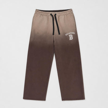 Baladeur Horse Keep Going Sweatpants – Brown Gradient Logo Joggers
