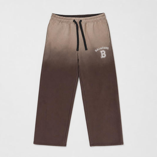Baladeur Horse Keep Going Sweatpants – Brown Gradient Logo Joggers