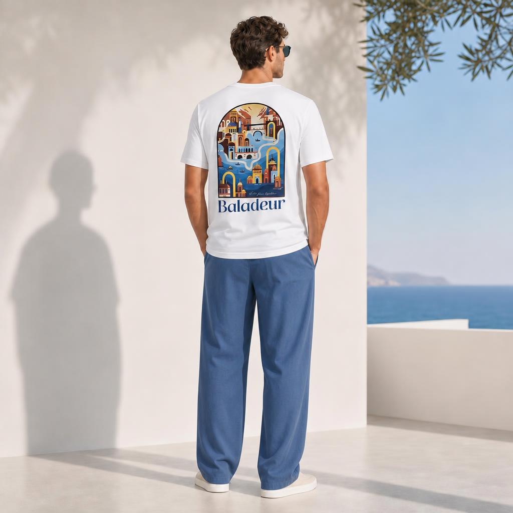 Baladeur Copacabana Graphic T‑Shirt – Rio de Janeiro Inspired Tee