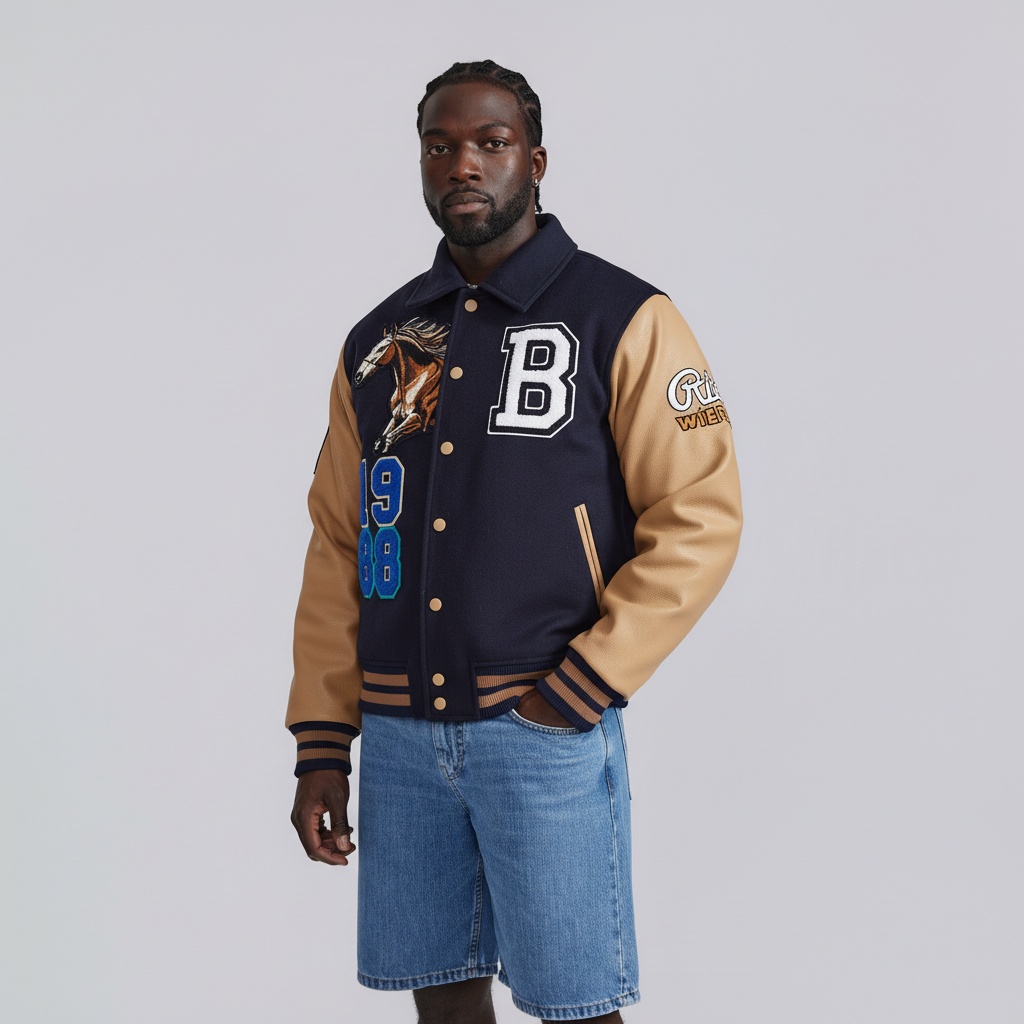 Baladeur Horse Varsity Jacket