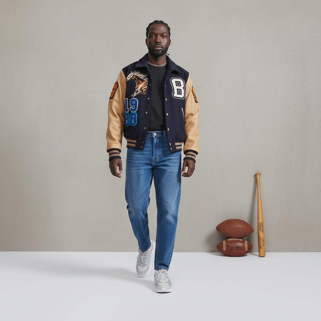 Baladeur Horse Varsity Jacket