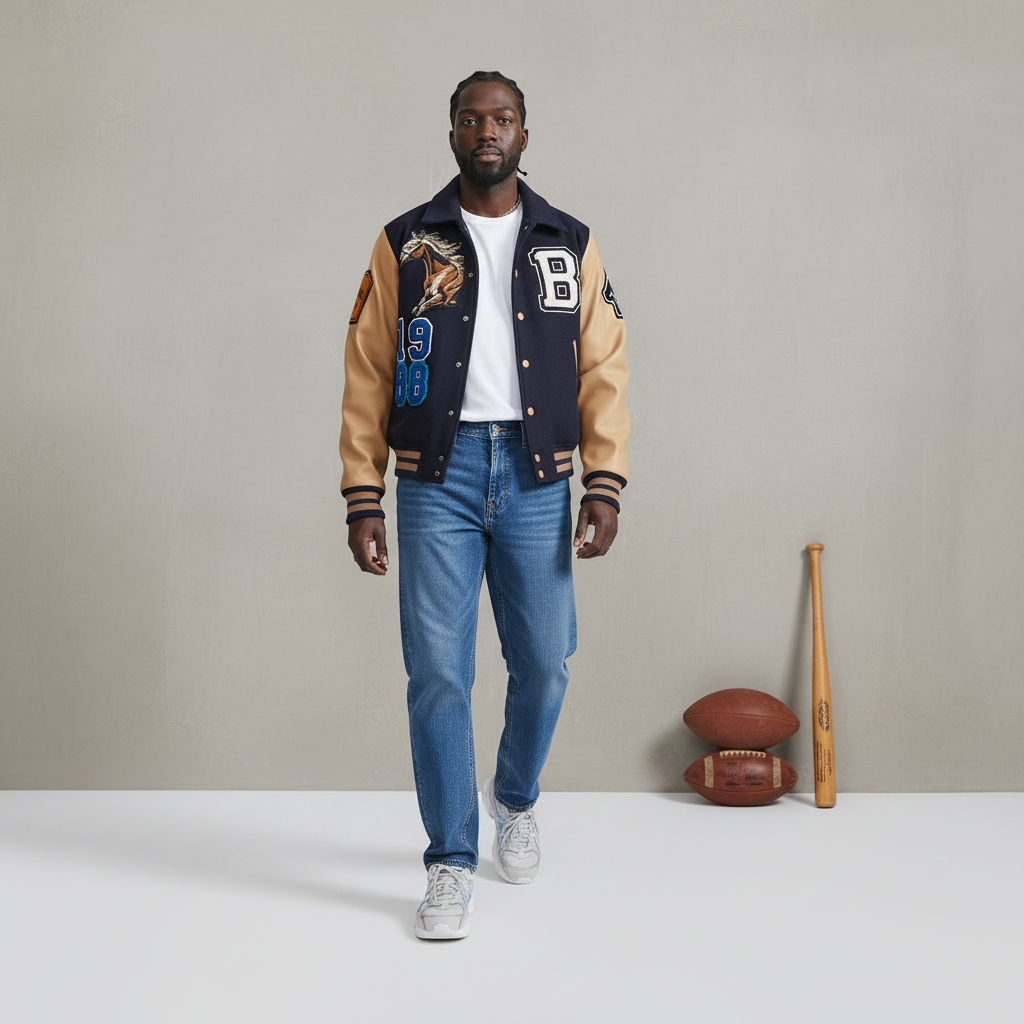 Baladeur Horse Varsity Jacket